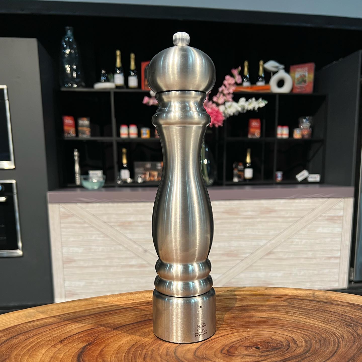 Peugeot Stainless Steel Salt & Pepper Mill Set - Paris 7 u'Select