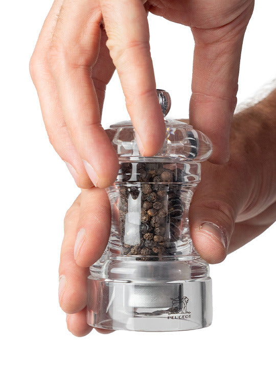 Peugeot Bistro Salt/Pepper Mill Duo in Acrylic, 10cm