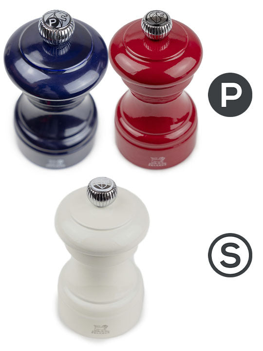 Peugeot Bistro Salt/Pepper Mill Trio, 10cm
