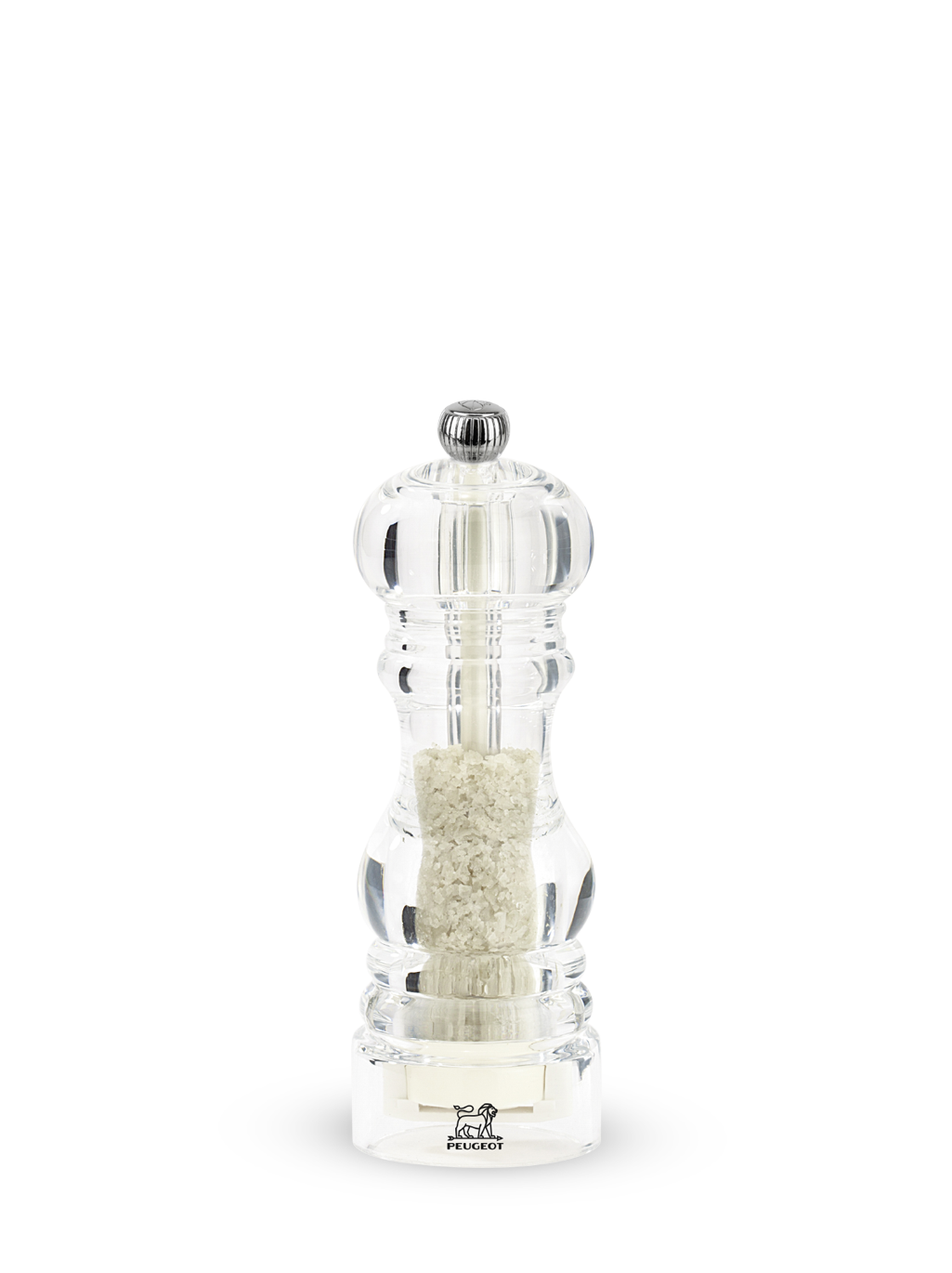 Peugeot Nancy Wet Salt Mill in Acrylic, 18cm