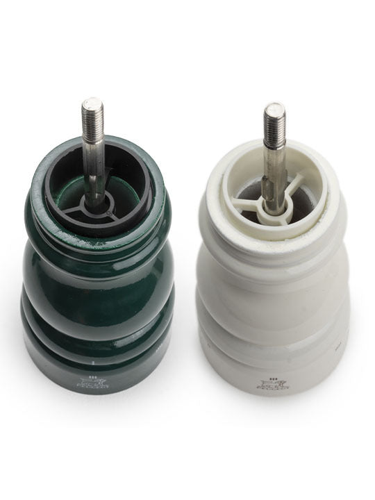 Peugeot Parisrama u'Select Salt & Pepper Mills Duo Gift Set, 15cm + Matt Black Bamboo Tray