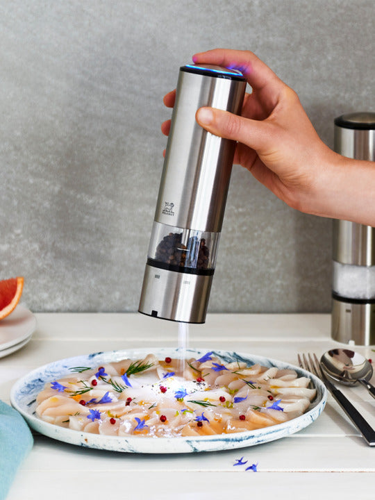 Peugeot Elis Sense u'Select Electric Salt & Pepper Mills Duo, 20cm