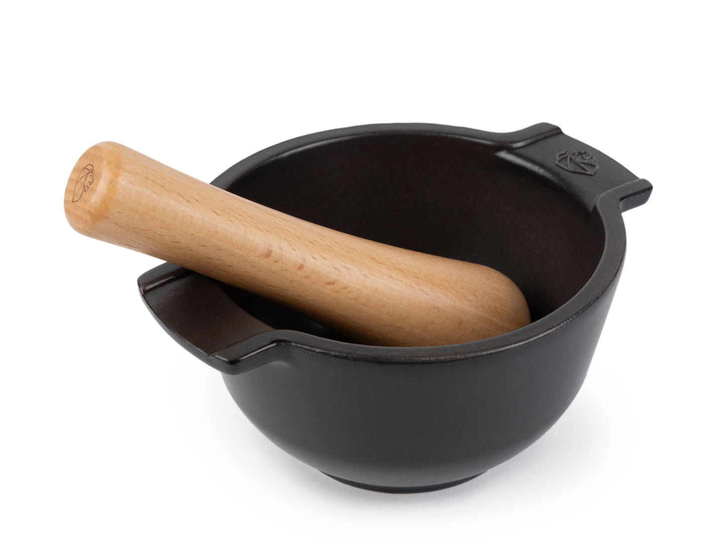 Peugeot Appolia Ceramic Mortar & Pestle 14cm in Slate