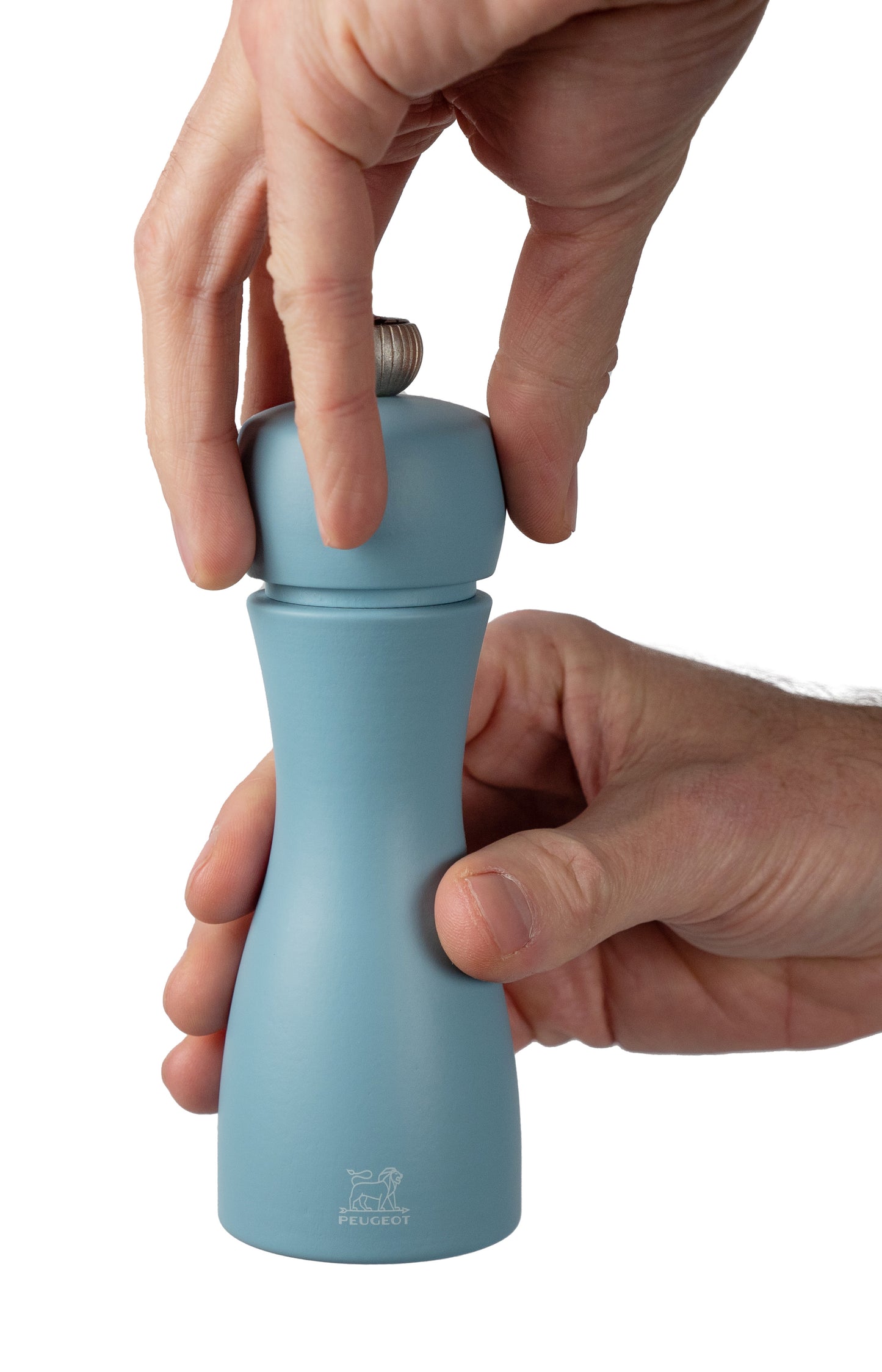 Tahiti Air Salt/Pepper Mill Duo in Midnight & Azure, 15cm