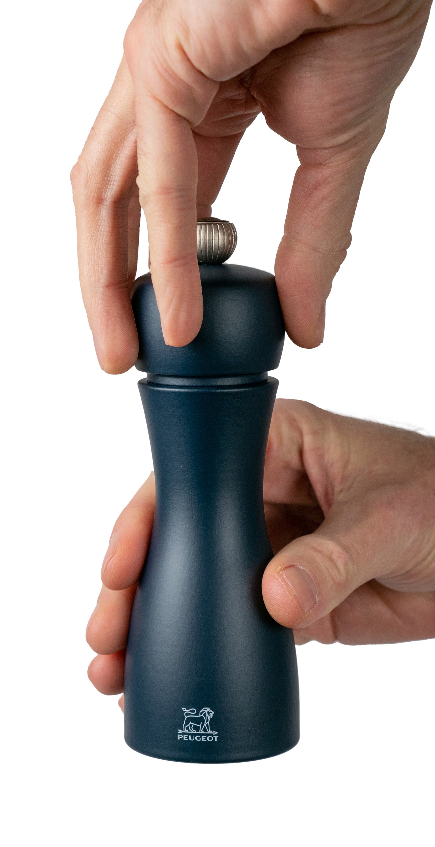 Tahiti Air Salt/Pepper Mill Duo in Midnight & Azure, 15cm