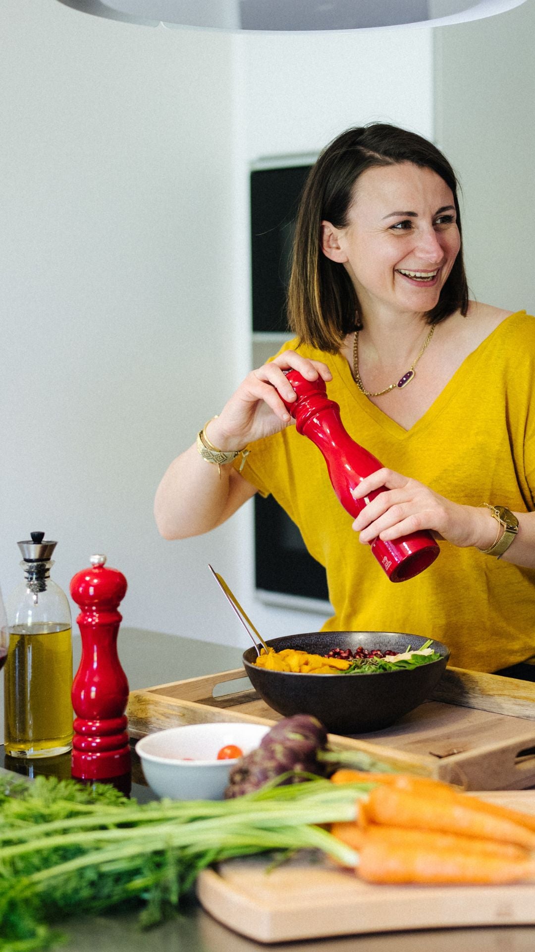 Peugeot Paris u'Select Pepper Mill in Passion Red, 18 cm
