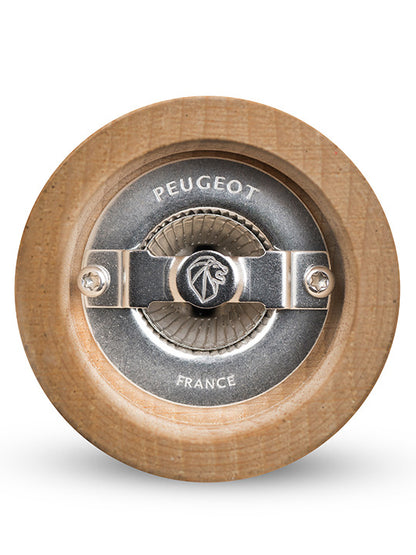 Peugeot Bistro Antique Salt Mill in Aged Wood, 10cm