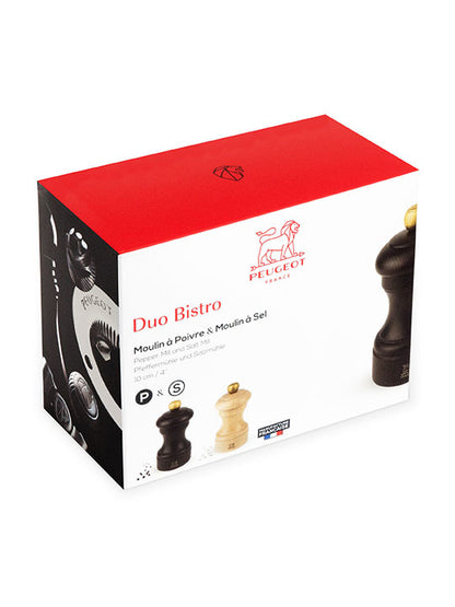 Peugeot Bistro Salt/Pepper Mill Duo, 10 cm