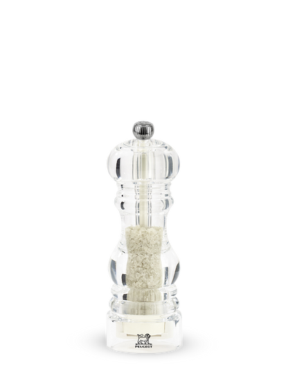 Peugeot Nancy Wet Salt Mill in Acrylic, 18cm