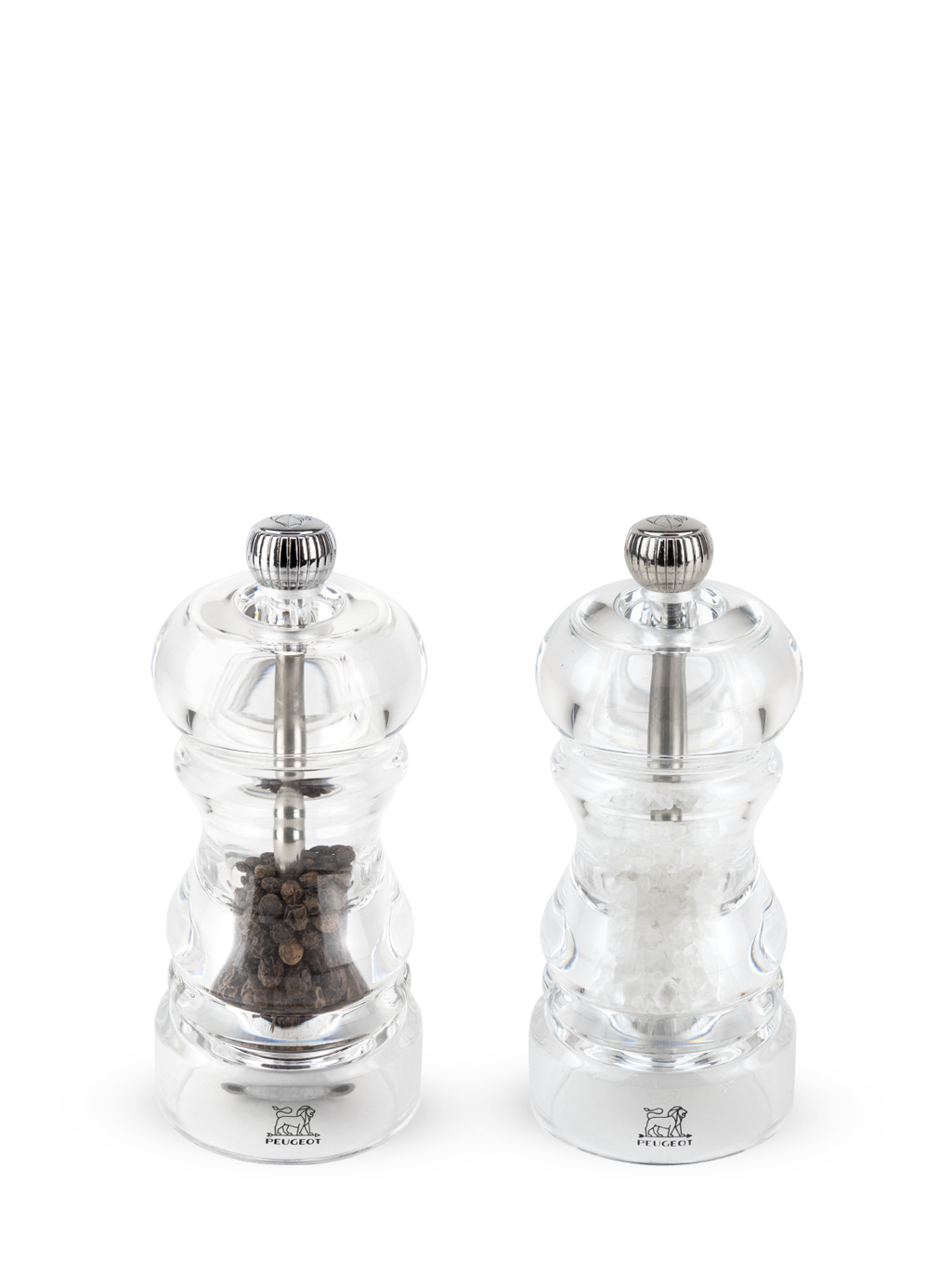 Peugeot Nancy Salt & Pepper Mills Duo in Acrylic, 12cm