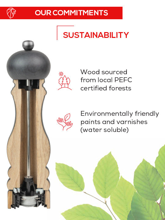 Peugeot BBQ Pepper Mill in Graphite, 30 cm