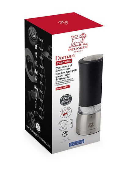 Peugeot Daman Z Electric u'Select Salt Mill, 16cm