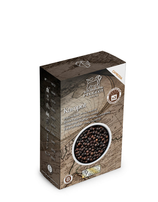 Pack Of 3 Premium Sachets Kampot Black Pepper 60G