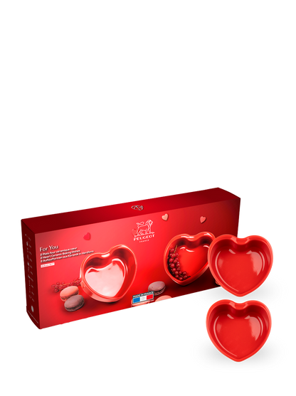 Peugeot Appolia Heart Ramekins Duo, 13.5cm