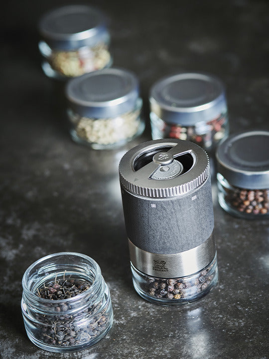 Maestro Pepper Mill Interchangeable Glass Jar, Pack of 3