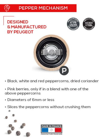 Peugeot Daman u'Select Salt/Pepper Mill Bundle Duo, 16 cm