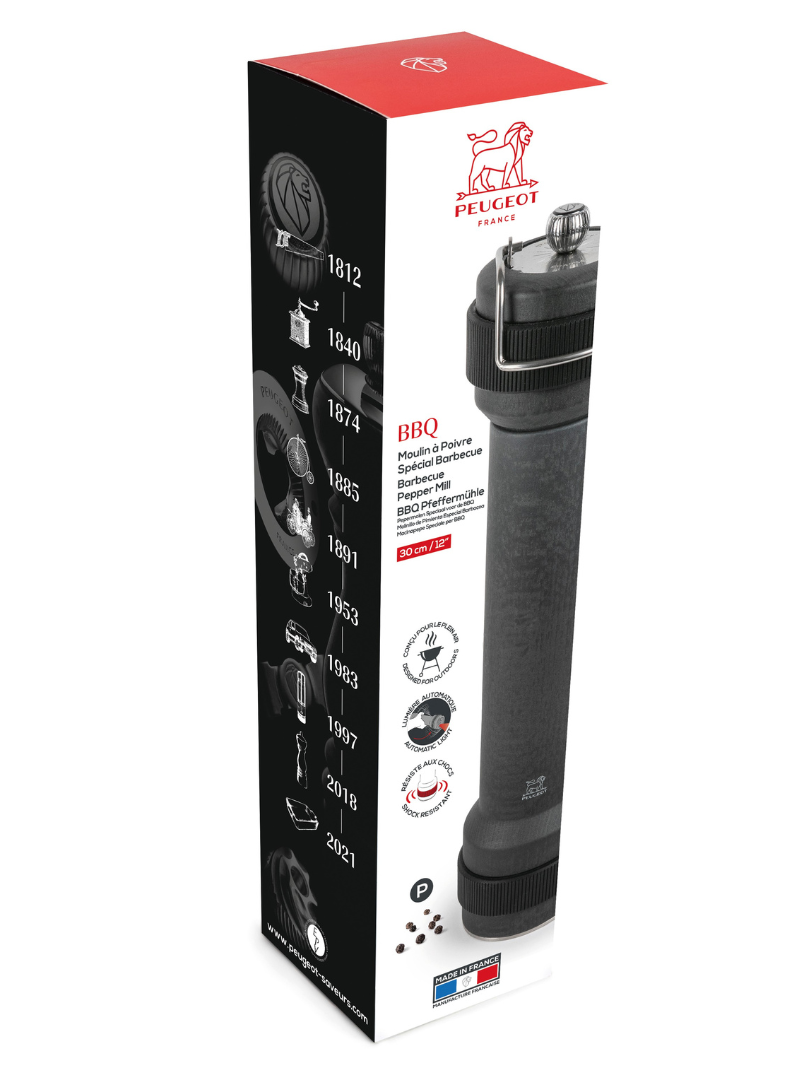 Peugeot BBQ Pepper Mill in Graphite, 30 cm