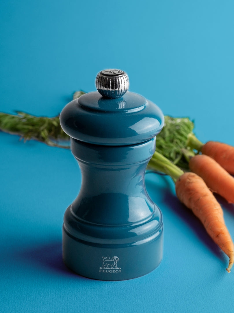 Peugeot Bistro Salt/Pepper Mill Bundle Duo in Pacific Blue, 10 cm