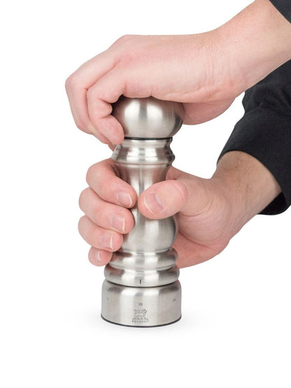 Paris Chef u'Select Salt and Pepper Mill Duo in Stainless Steel finish, 18cm