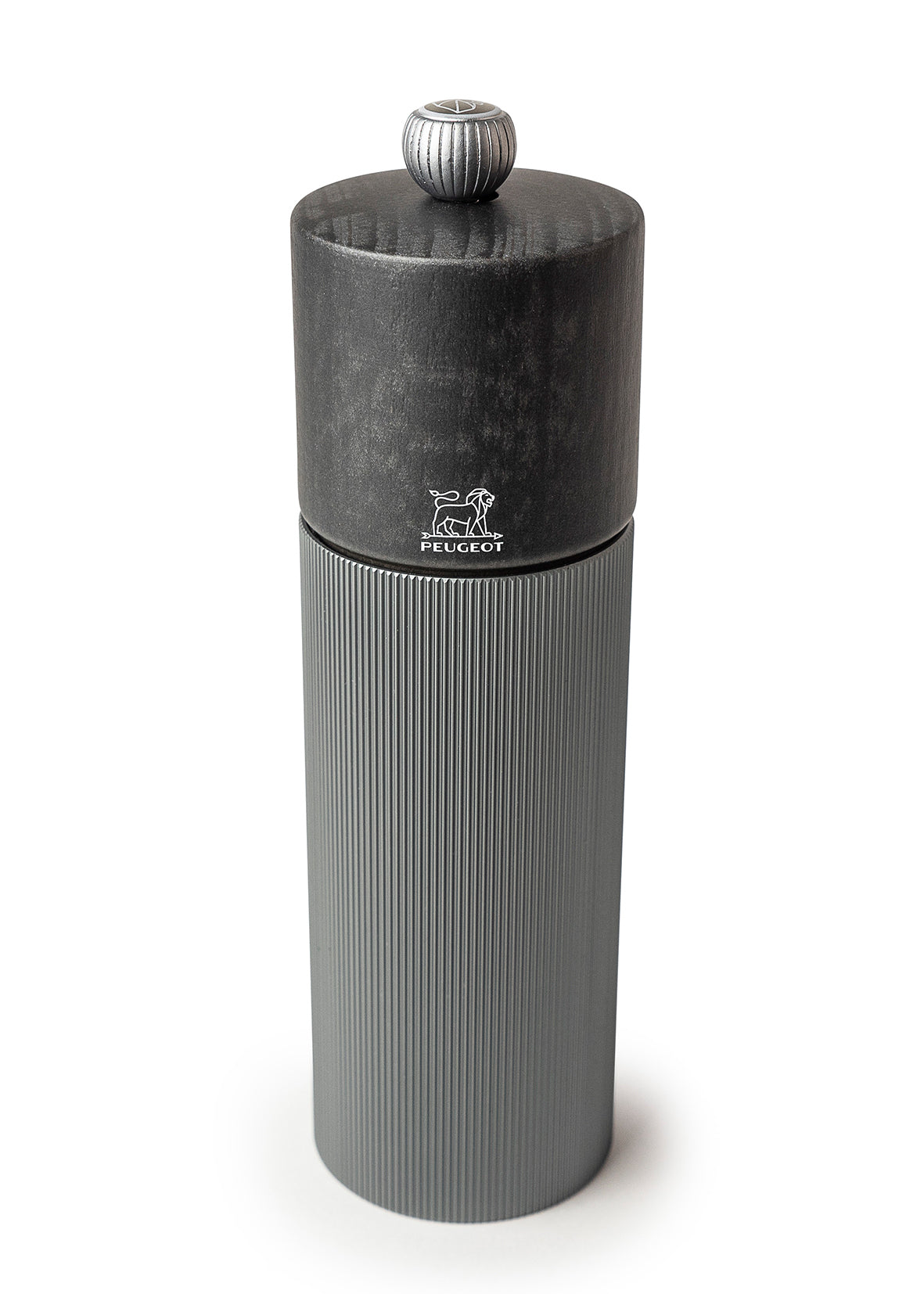 Peugeot Line Salt Mill in Carbon & Graphite, 18 cm