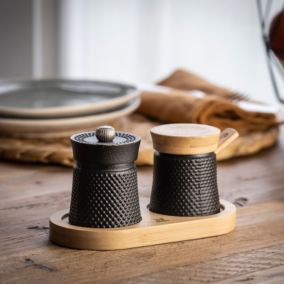 Peugeot Bali Cast Iron Pepper Mill Gift Set