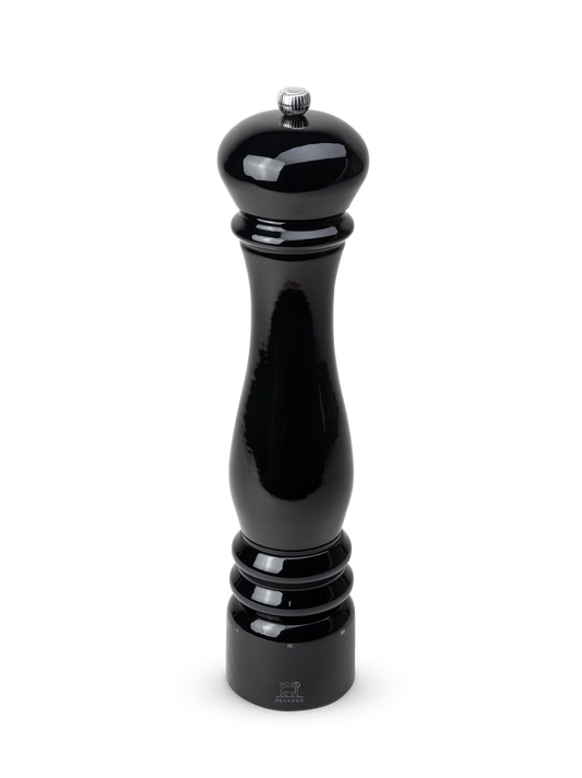 Peugeot Electric pepper mill, black gloss finish, 34 cm