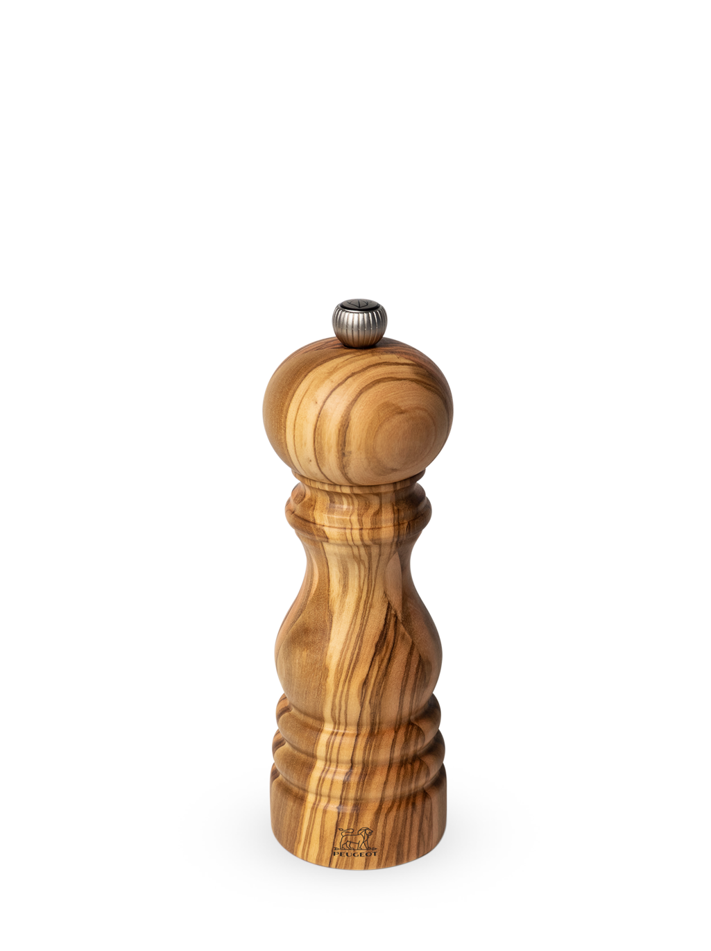 Peugeot Paris Pepper Mill in Olive Wood, 18 cm