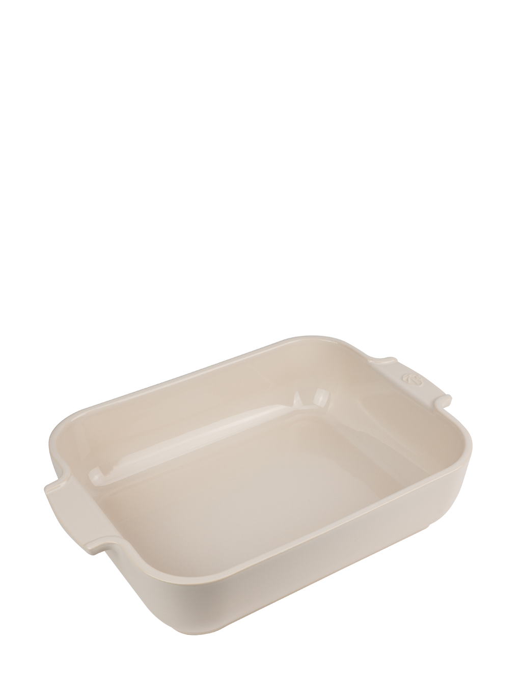 Peugeot Appolia Ceramic Rectangular Baker 32 cm in Ecru