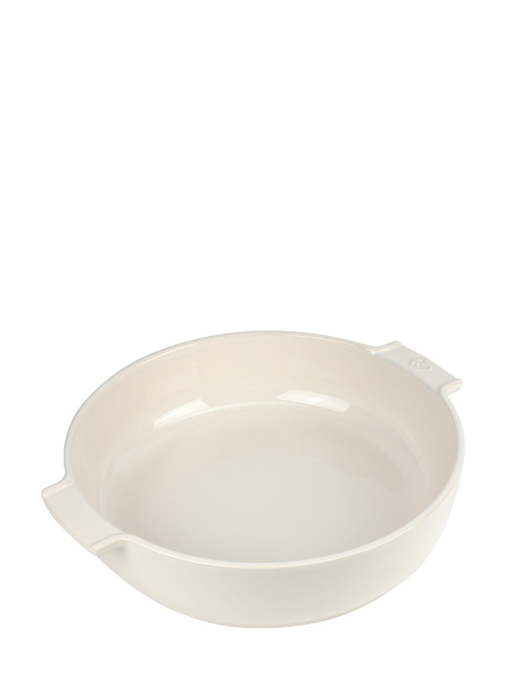 Peugeot Appolia Ceramic Round Baker 34 cm in Ecru