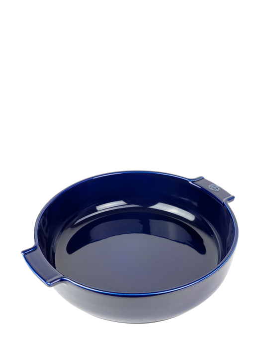 Peugeot Appolia Ceramic Round Baker 34 cm in Deep Blue