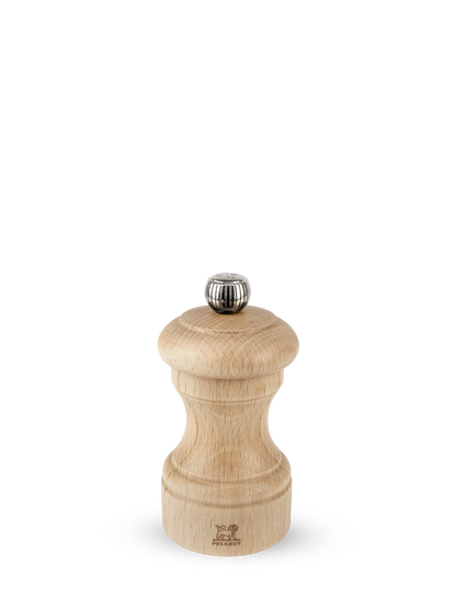 Peugeot Bistro Pepper Mill in Natural Wood, 10 cm