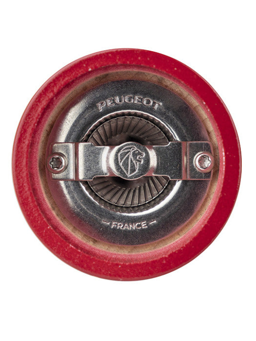 Peugeot Bistro Salt Mill in Passion Red, 10 cm
