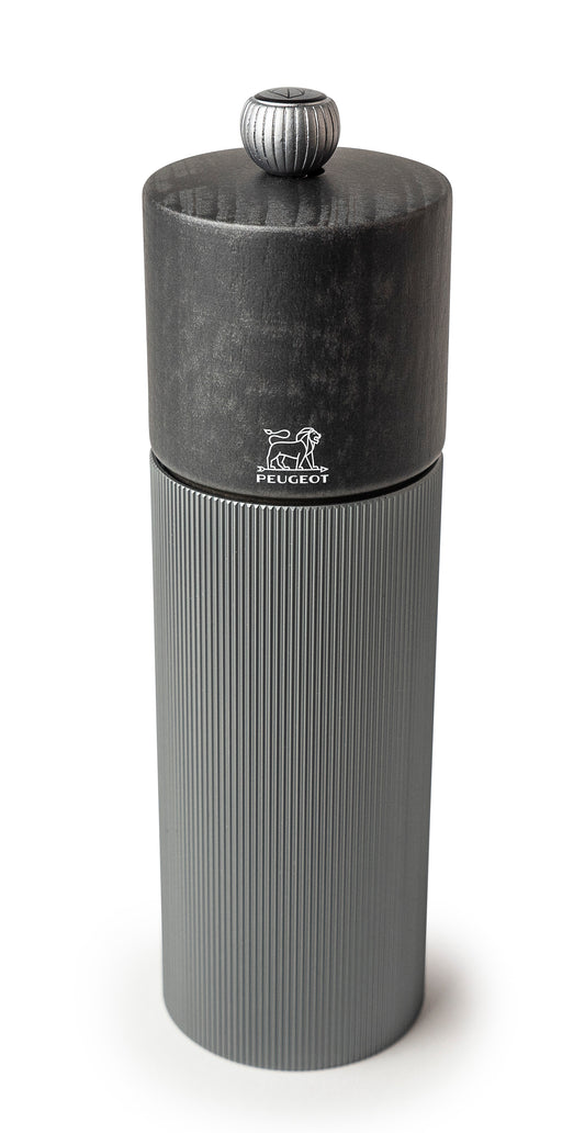 Peugeot Line Pepper Mill in carbon & graphite, 18 cm