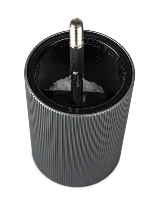 Peugeot Line Salt Mill in carbon & graphite, 12 cm