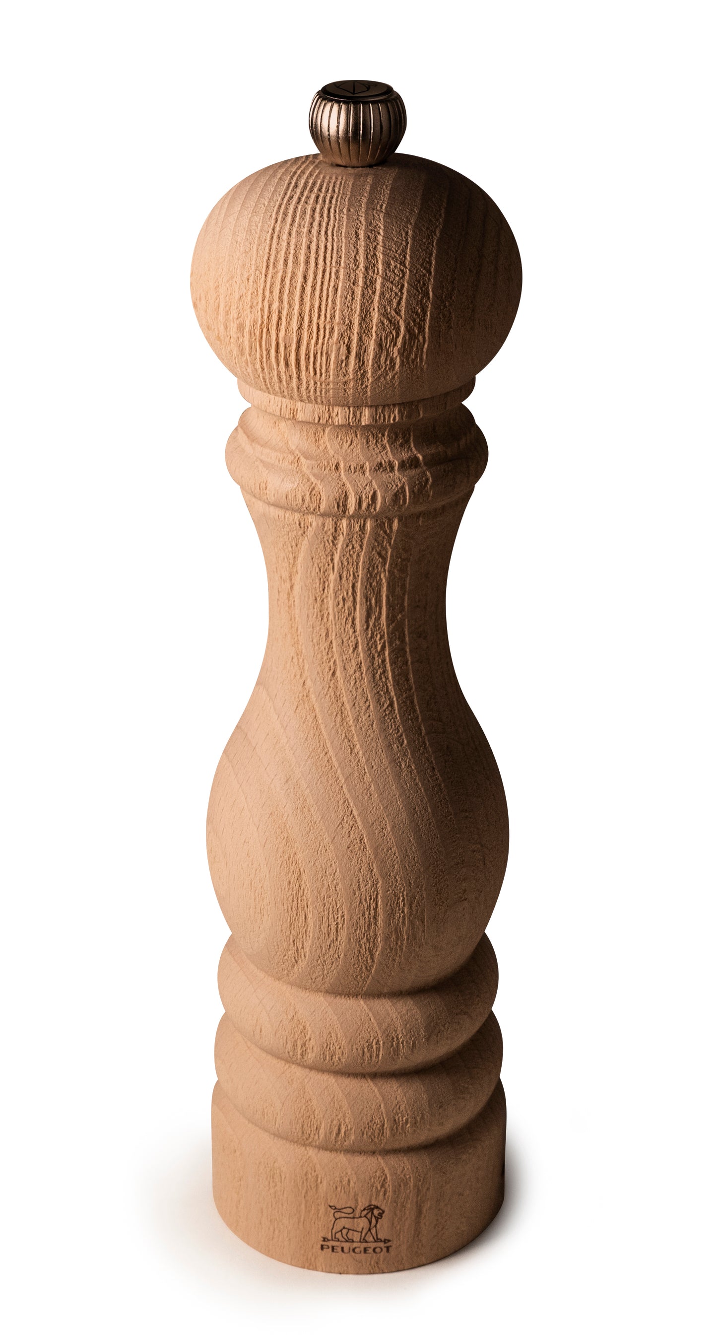 Peugeot Paris Nature Pepper Mill in Natural Finish, 22 cm