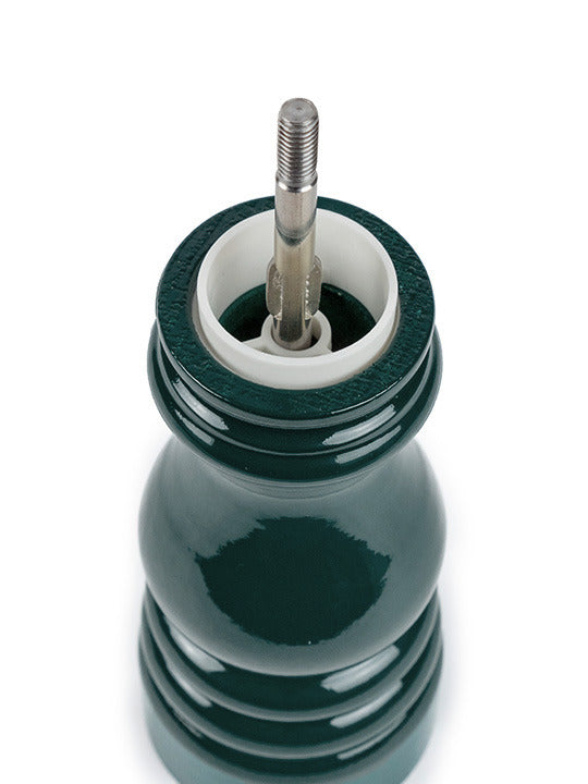 Peugeot Paris Salt/Pepper Manual Mill Duo in Forest Green, 18 cm